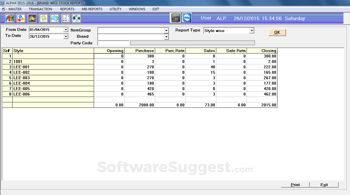 Alpha-E GSoft Wholesale Small Screenshot 3